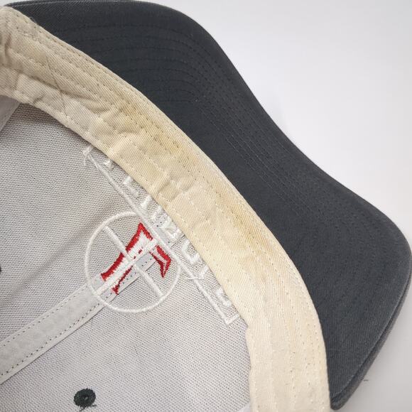 Leupold Snapback Trucker Hat Gray One Size Adjustable Embroidered Mesh Back - Picture 8 of 10